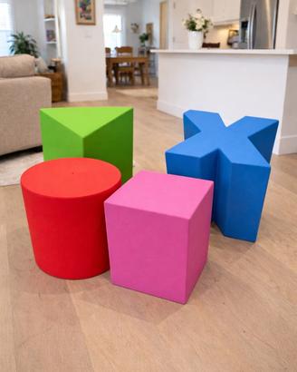 Pouf gaming designe  PLAY arredo camera soggiorno