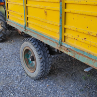 Carro agricolo pronto all uso con libretto e targa