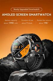 Smartwatch H19-SIM4G 8/128GB+con base power bank