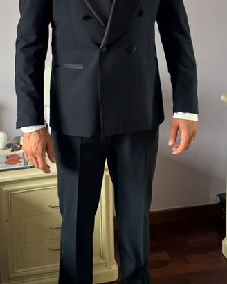 Abito da Sposo blu scuro taglia 52 + accessori