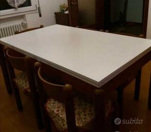 Tavolo allungabile ARCLINEA + 6 sedie