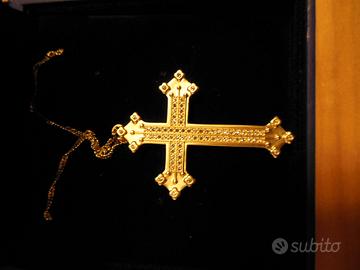 Collana con Crocefisso Swarovski