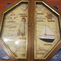 quadro portachiavi con stile marinaro 