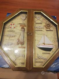 quadro portachiavi con stile marinaro 