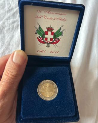 2 euro commem. 150 anniv. Unita’ d’Italia