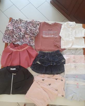 set bambina 98 cm 3 anni