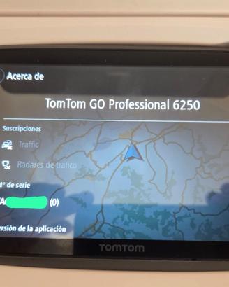 TOMTOM GO PROFESSIONAL 6250 TRUCK per Camion Bus