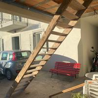 scala in legno per baita