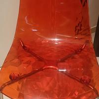 sedie arancioni Calligaris