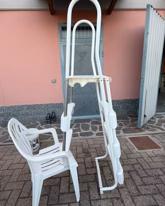 Scaletta “laghetto” piscina