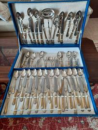 Servizio posate in argento 800