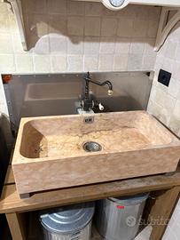 Lavabo Marmo Rosa