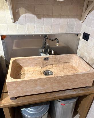 Lavabo Marmo Rosa