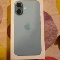 iPhone 16 128  Azzurro – Nuovo 