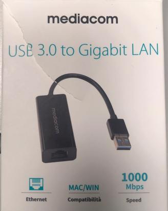 MEDIACOM MD-U103 - Adattatore di rete - USB 3.0