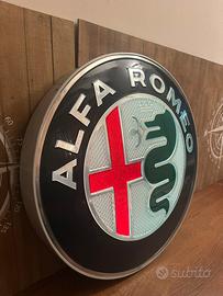 insegna originale alfa romeo