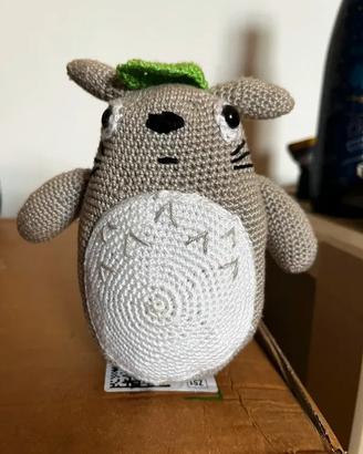 Totoro Amigurumi Fatto a Mano 13 cm - Studio Ghibl
