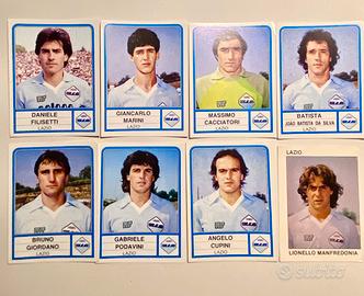 Lotto figurine SS Lazio Panini Calcio Flash 83 84