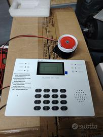 allarme GSM com combinatore telefonico 