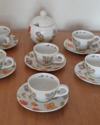 THUN "Caffè al Volo" Tazzine Piattini Zuccheriera