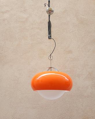 lampadario design guzzini anni 70 vintage 
