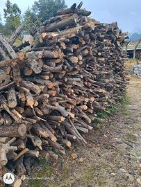 Legna tagliata pronta per l'utilizzo.