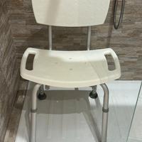 SEDIA DA BAGNO PER DOCCIA IN ALLUMINIO