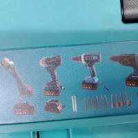 kit attrezzi di lavoro flexs trapano boccolatore m