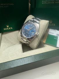 Rolex date just, 41mm numeri romani