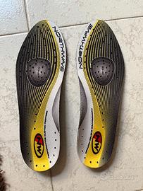 SOLETTE PER CICLISMO FOOTBED NORTHWAVE 41-42