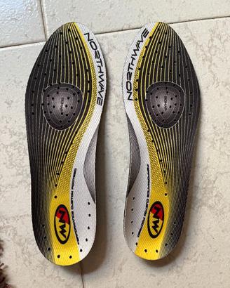 SOLETTE PER CICLISMO FOOTBED NORTHWAVE 41-42