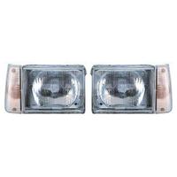 COPPIA FARI FIAT PANDA 141 1986-2003 NUOVO