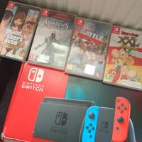 Nintendo switch+4 giochi, valore almeno 280€ consi