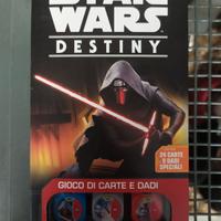 Star wars Destiny gioco carte dadi kylo ren