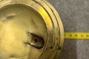 Applique vintage per barca ottone