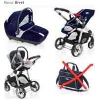 Carrozzina trio Brevi OVO