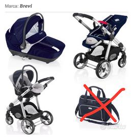 Carrozzina trio Brevi OVO