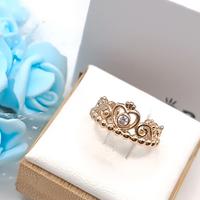 Anello originale pandora Tiara oro 14ct taglia 48