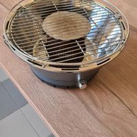 barbeque da tavolo a carbone