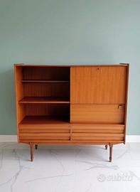 Credenza in stile scandinavo in teak, anni ‘60