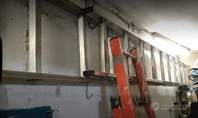 2 scale telescopiche + 1 scala a forbice 