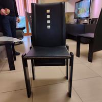 set 4 sedie Errico Pellizzoni 1970