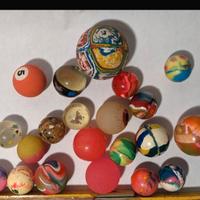 Palline in gomma rimbalzanti