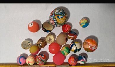 Palline in gomma rimbalzanti