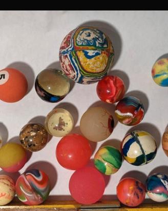 Palline in gomma rimbalzanti