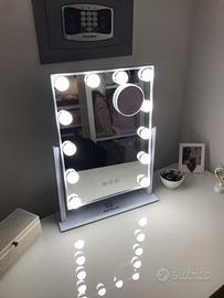 FENCHILIN Specchio Trucco con Luci, 12 Lampade LED