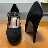 Scarpe tacco 13 Vera Pelle