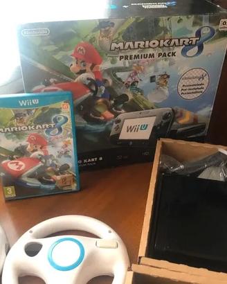 Wii U Console griffata Mario Kart 8 con accessori