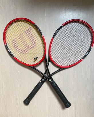 Coppia Racchette Wilson Blx Pro staff 97 315 manic