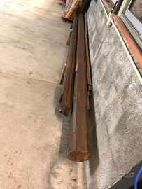 TRAVE IN LEGNO DI ABETE ROTONDA
